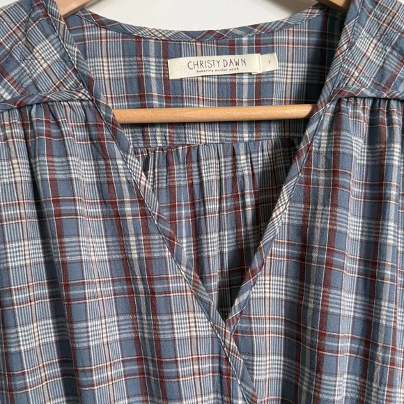 Christy Dawn plaid Dawn dress size small. From a fragrance free home - Picture 2 of 4